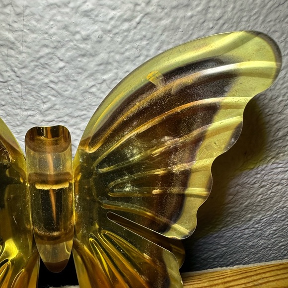 Vintage Brass Butterflies Wall Hangings - Picture 10 of 11